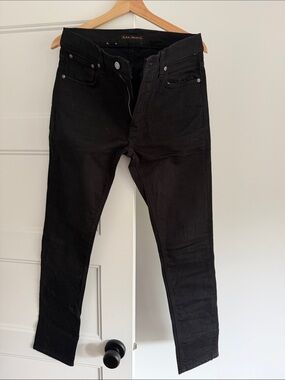 Nudie Jeans Lean Dean, Dry Ever Black